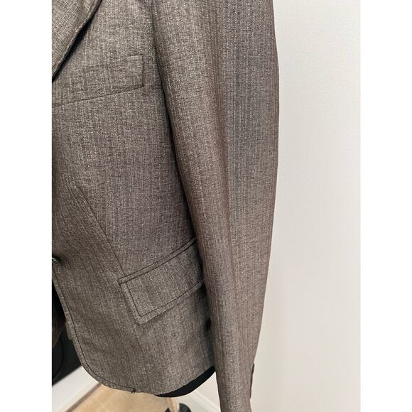 THE LIMITED Blazer Brown 1 Button Size XS - Picture 4 of 7